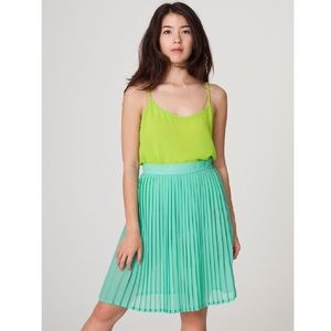 *Final Price Reduction* Chiffon By American Apparel Pleated Skirt